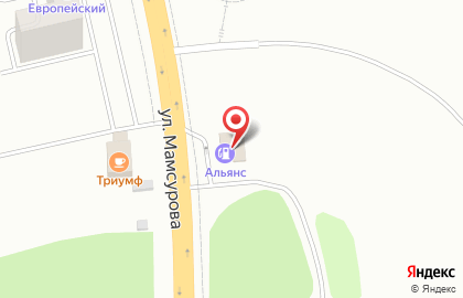 Агентство недвижимости Альянс в Грозном на карте