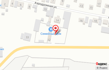 Группа компаний Семейный дом на Аэродромной улице на карте