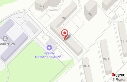 Компания Мегапласт в Фрунзенском районе на карте