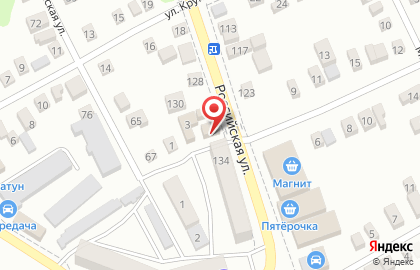 Гостиница Натали, гостиница на Российской улице на карте