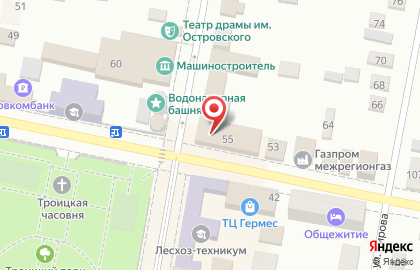 Торговый дом Победа, торговый дом на улице Максима Горького на карте