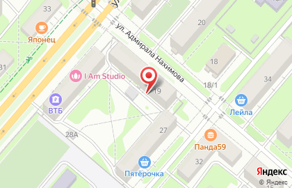 Emex на улице Адмирала Нахимова на карте