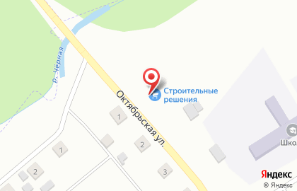 Строительные ресурсы на Октябрьской улице на карте