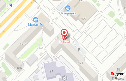 Клиника Зрение Новосибирск на карте