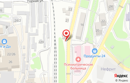 Автомойка во Владивостоке на карте