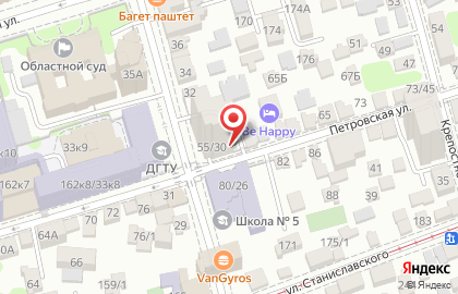 Копировально-печатный центр Хамелеон Принт на Петровской улице на карте