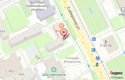 Кондитерская Глазурь в Свердловском районе на карте