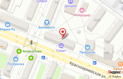 АККУРАТ на Красноармейской улице на карте