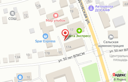 Магазин Цветочный дворик на Свердловской улице на карте