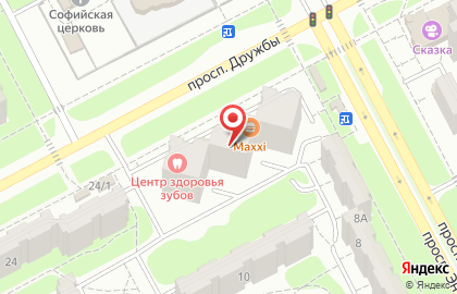 Магазин Дом Обоев на проспекте Дружбы на карте