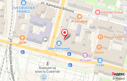 Бутик парфюмерии S Parfum на Светланской улице на карте