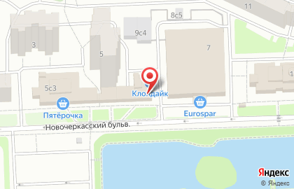Почта России в Москве на карте