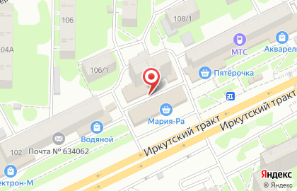 Магазин ХозСити в Томске на карте