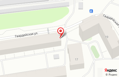 Салон цветов Деметра на Гвардейской улице на карте