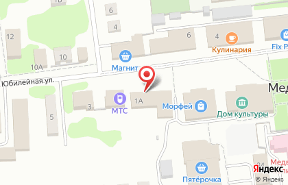 Столовая Медведевское районное потребительское общество на карте