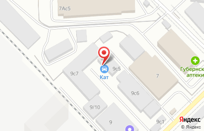 Выставочный зал корпусной мебели Анкор в Телевизорном переулке на карте