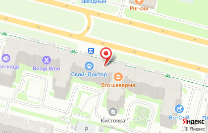 Парикмахерская Зелёные ножницы на карте