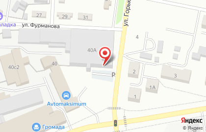 Автостоянка в Кемерово на карте