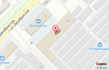 Торгово-сервисная компания Престиж-авто в Ангарске на карте