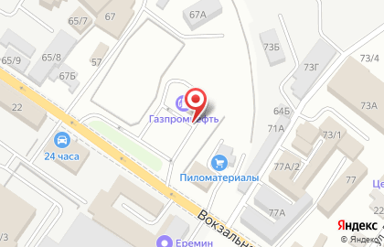 АЗС в Новокузнецке на карте