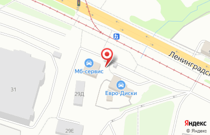 Автомастерская МБ-сервис на карте