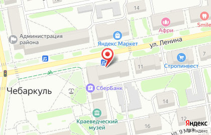 Магазин Nails_shop174 на улице Ленина на карте