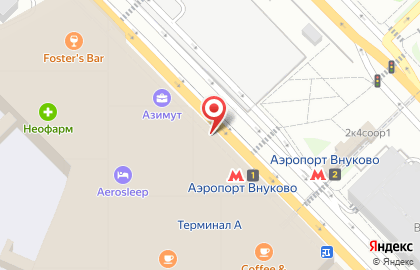 Авиакасса ВНК Трэвел на карте