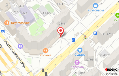 Ателье Золотые ручки на Бакунинской улице на карте