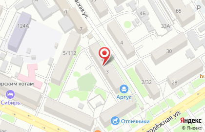 Архитектурная студия Кирилла Храбрых в Железнодорожном районе на карте