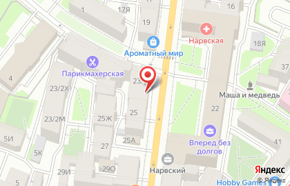 Магазин одежды для женщин Caramel в Адмиралтейском районе на карте