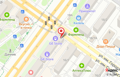 Служба доставки печатей и штампов Арт Штамп на проспекте Октября на карте