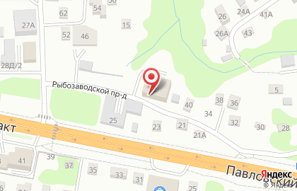 Альфа и омега в Железнодорожном районе на карте