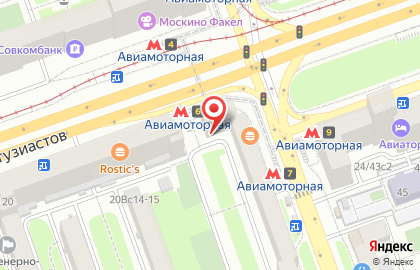 Магазин цветов в Москве на карте