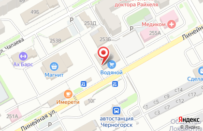Магазин оборудования для автомоек и клинингового инвентаря Энтузиаст на Линейной улице на карте