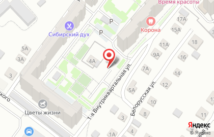Продуктовый магазин в Красноярске на карте