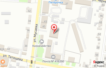 СберБанк в Астрахани на карте
