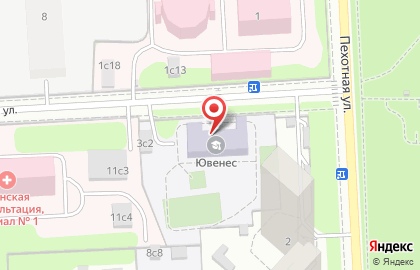 Русская шахматная школа на Сосновой аллее на карте