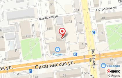 Магазин Хозяюшка в Южно-Сахалинске на карте