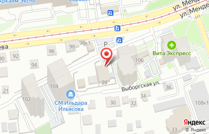 Дом молитвы для всех народов евангельских христиан-баптистов в Уфе на карте