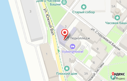 Выборгский Педагогический Колледж на карте