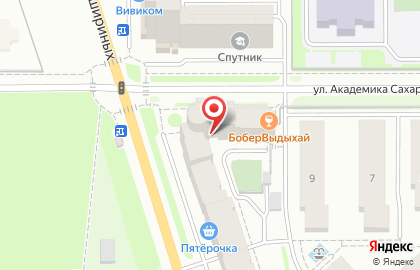 Массажный кабинет Наш массаж на улице Академика Сахарова на карте