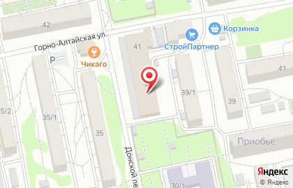 Автотехцентр ВОСТОК-АВТО в Барнауле на карте