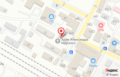 Александровский храм на карте