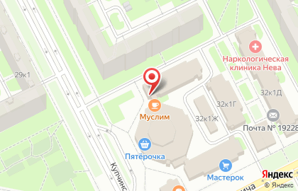 Киоск фастфудной продукции, Фрунзенский район на карте