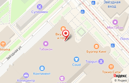 Фирменный магазин Samsung в Московском районе на карте