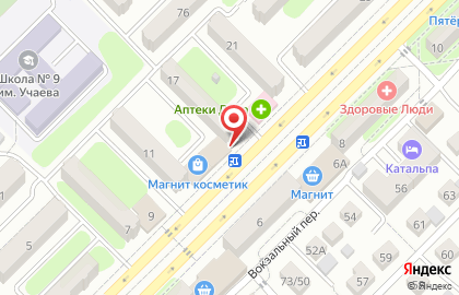Магазин разливных напитков на улице 50 лет СССР на карте