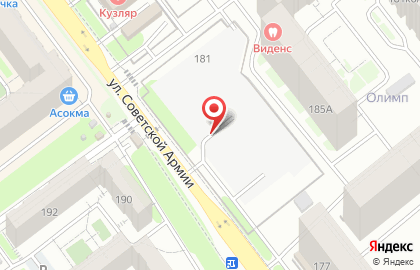 Научно-производственное предприятие Тензоприбор на улице Советской Армии на карте
