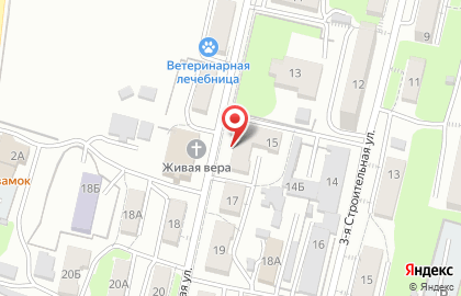 Продовольственный магазин Родник на 2-ой Строительной улице на карте