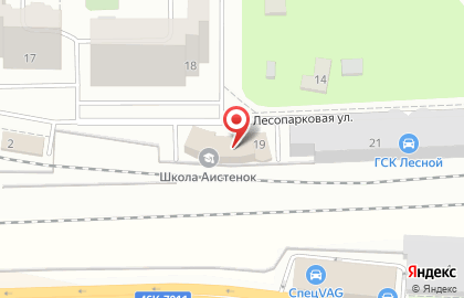 ООО Союз Метроспецстрой на Лесопарковой улице на карте