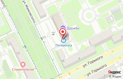 Супермаркет Пятёрочка в Москве на карте